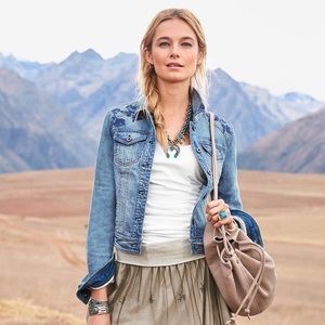 Like new Sundance classic Jean jacket. Size Medium